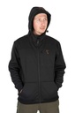 Fox Collection soft shell jacket blacl orange