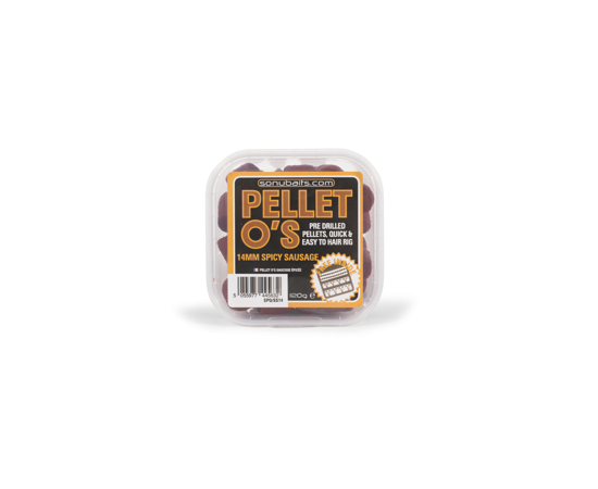 [1203329/SS] Sonubaits Pellet O's 14mm (spicy sausage)