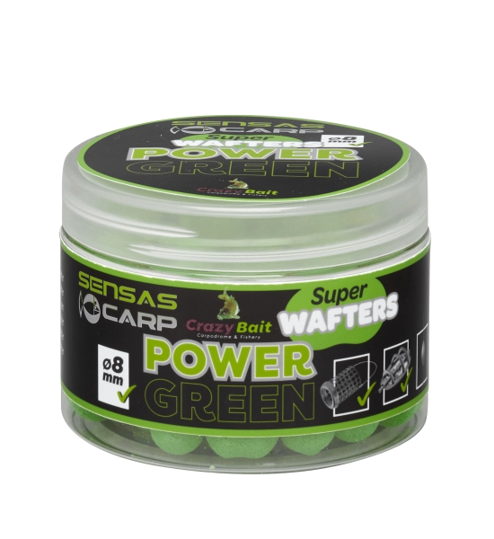 [M02933457/PG] Sensas Super wafters 8mm (power green)