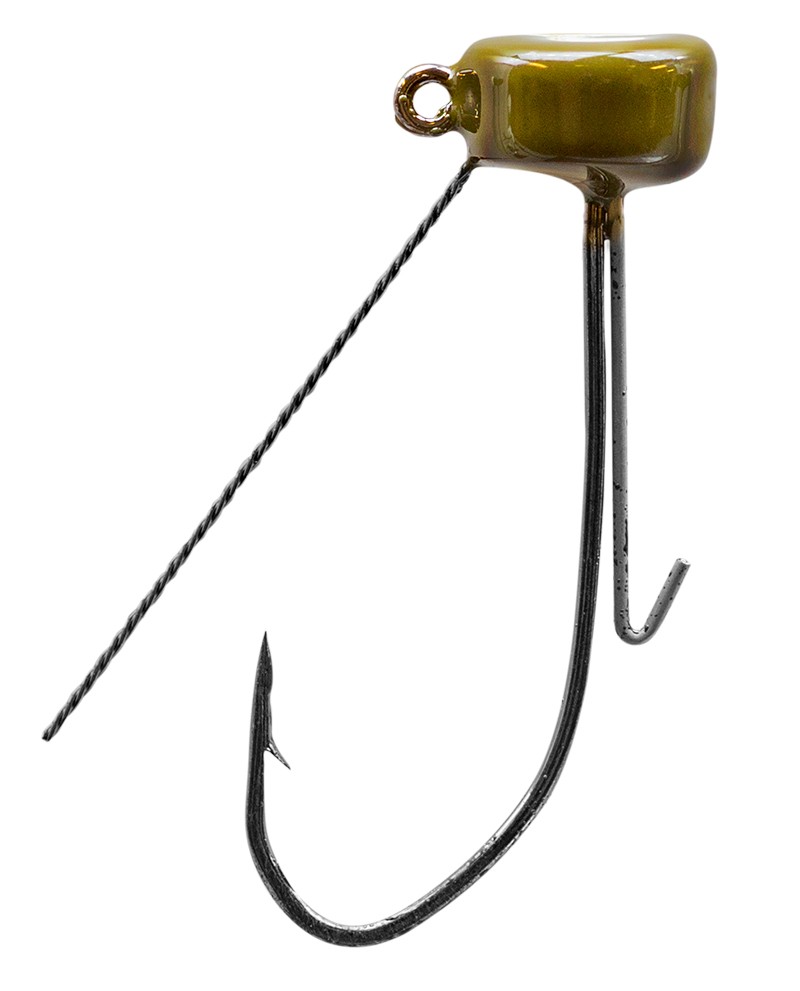 [6431370/GP] Strike King Tour grade ned rig head 3.5gr (green pumpkin)