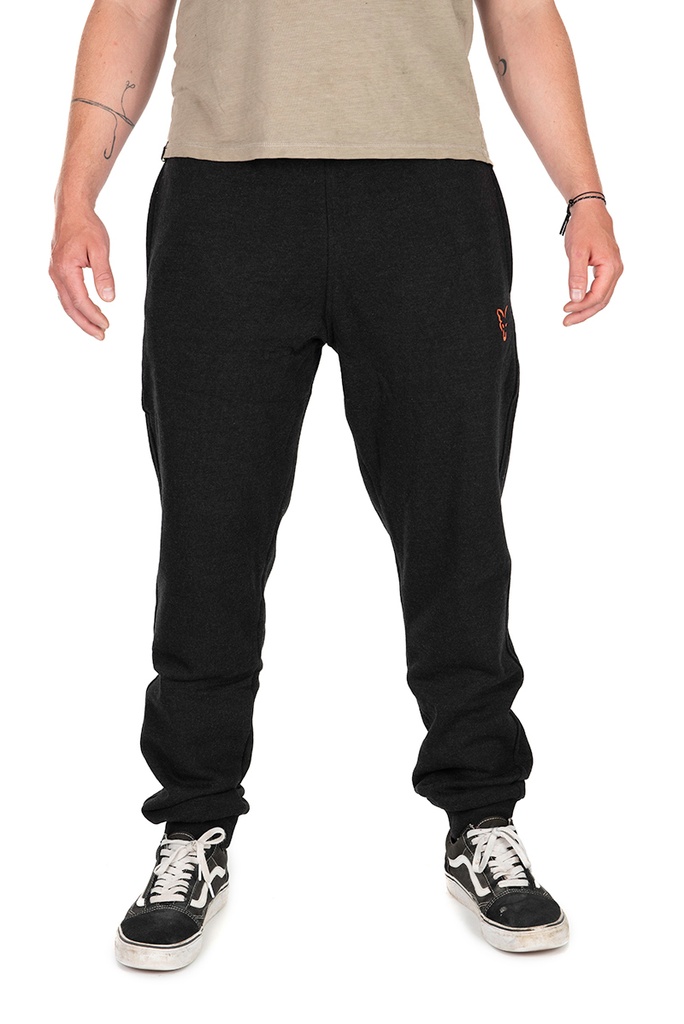 [6438906/S] Fox Collection Jogger black orange (S)
