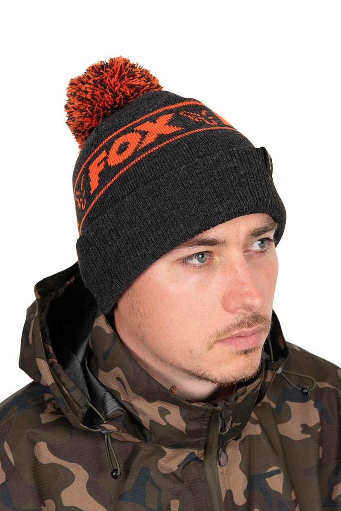[6439418] Fox Bonnet collection black orange (copie)