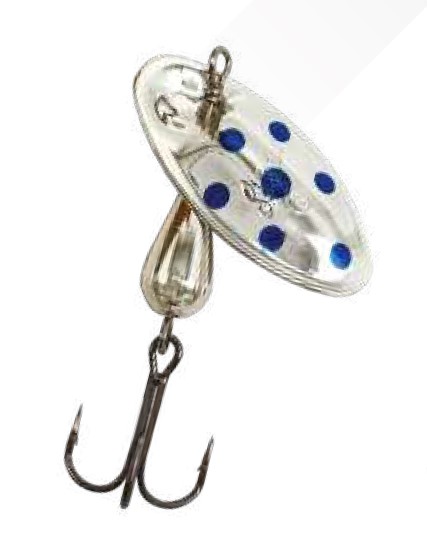 [1001689/2] Suissex Cicada argent points bleues (n°2)
