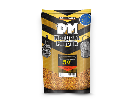 [1203339] Sonubaits DM natural feeder biscuit & corn 1kg