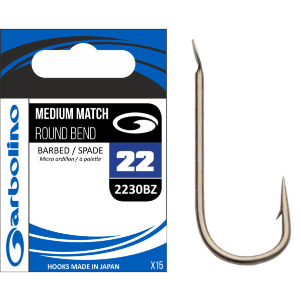 [M0091306/14] Garbolino Medium match round bend 2230BZ (n°14)