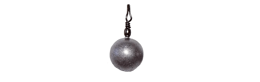 [9111490/20] Delalande Plomb drop shot rond (20gr)