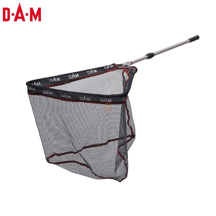 [5342909] Dam Epuisette tete alu filet caoutchouc (170cm)