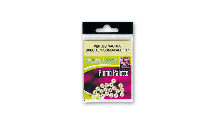 [9111909] Delalande Perles nacrees plomb palette (6mm)