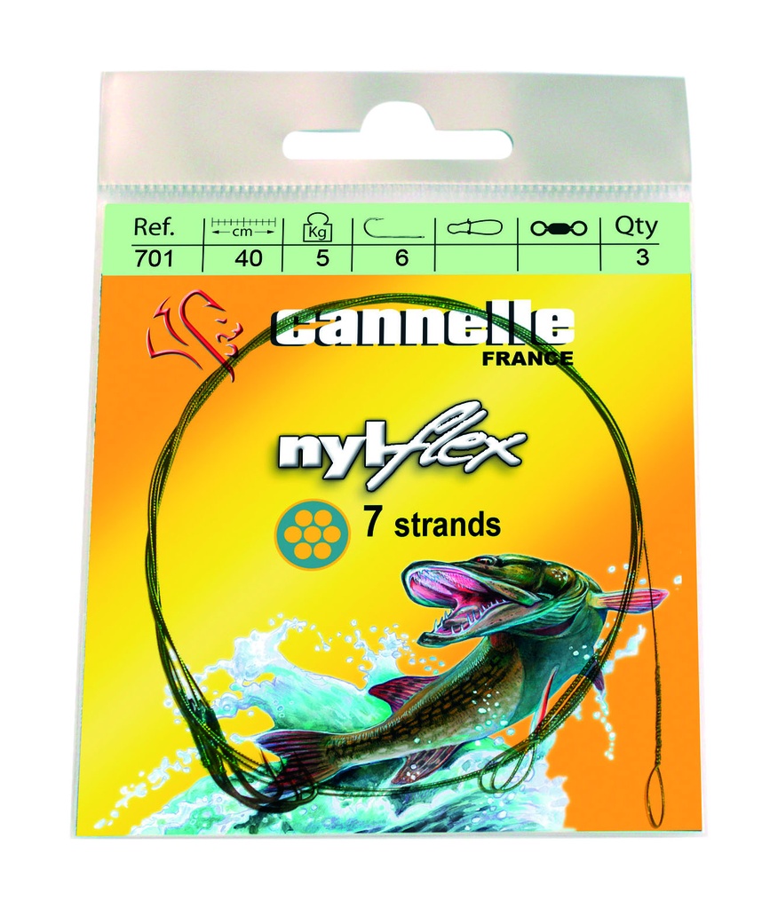 [73619111/9KG] Cannelle Avançon nylflex (9kg, 70cm)