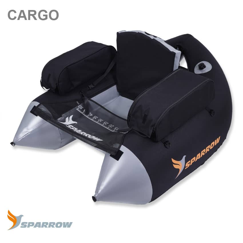 Jmc Float tube sparrow cargo noir gris