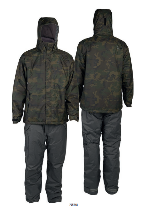 [2189605/XL] Daiwa Combinaison veste pantalon green camo (XL)