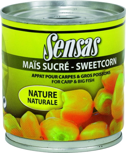 [M02933105/285] Sensas Boite Mais Sucre Naturel (285gr)