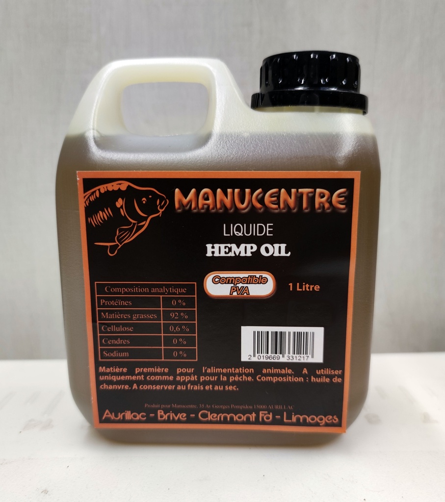 [6693312] Manucentre Huile de chenevis 1kg