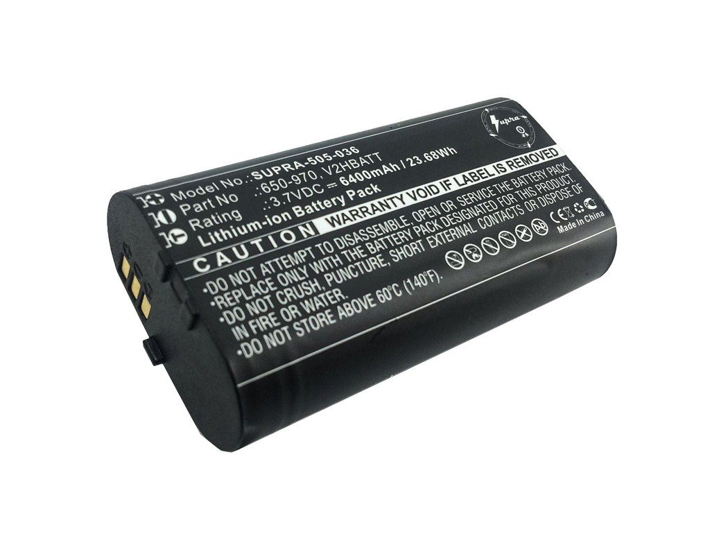 [1704304] Supra Batterie 6400MAH tek2