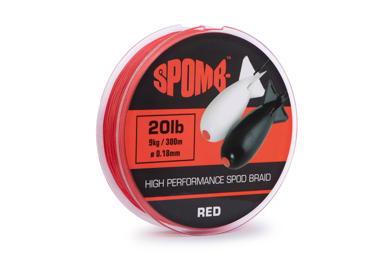 Spomb Braid red 300m