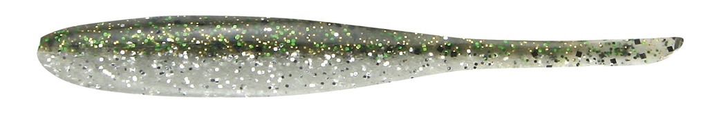[M0101717/416] Keitech Shad impact 4'' (416-Silver flash)